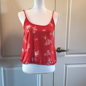 Flowered tank top